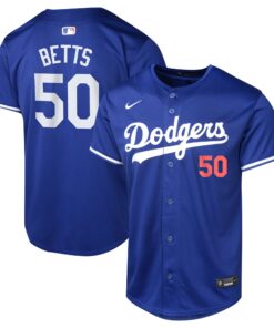 Youth Los Angeles Dodgers Mookie Betts Royal Alternate Limited Player Jersey