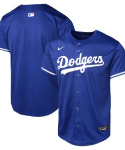 Youth Los Angeles Dodgers Royal Alternate Limited Jersey