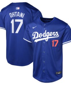 Youth Los Angeles Dodgers Shohei Ohtani Royal Alternate Limited Jersey