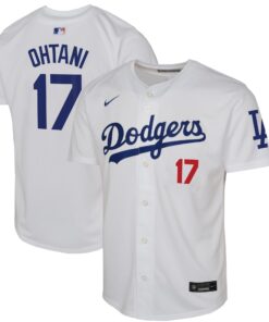 Youth Los Angeles Dodgers Shohei Ohtani White Home Limited Player Jersey