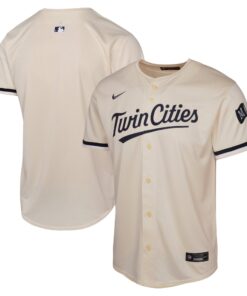 Youth Minnesota Twins Cream Alternate Limited Jersey