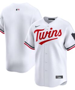 Youth Minnesota Twins White Home Limited Jersey