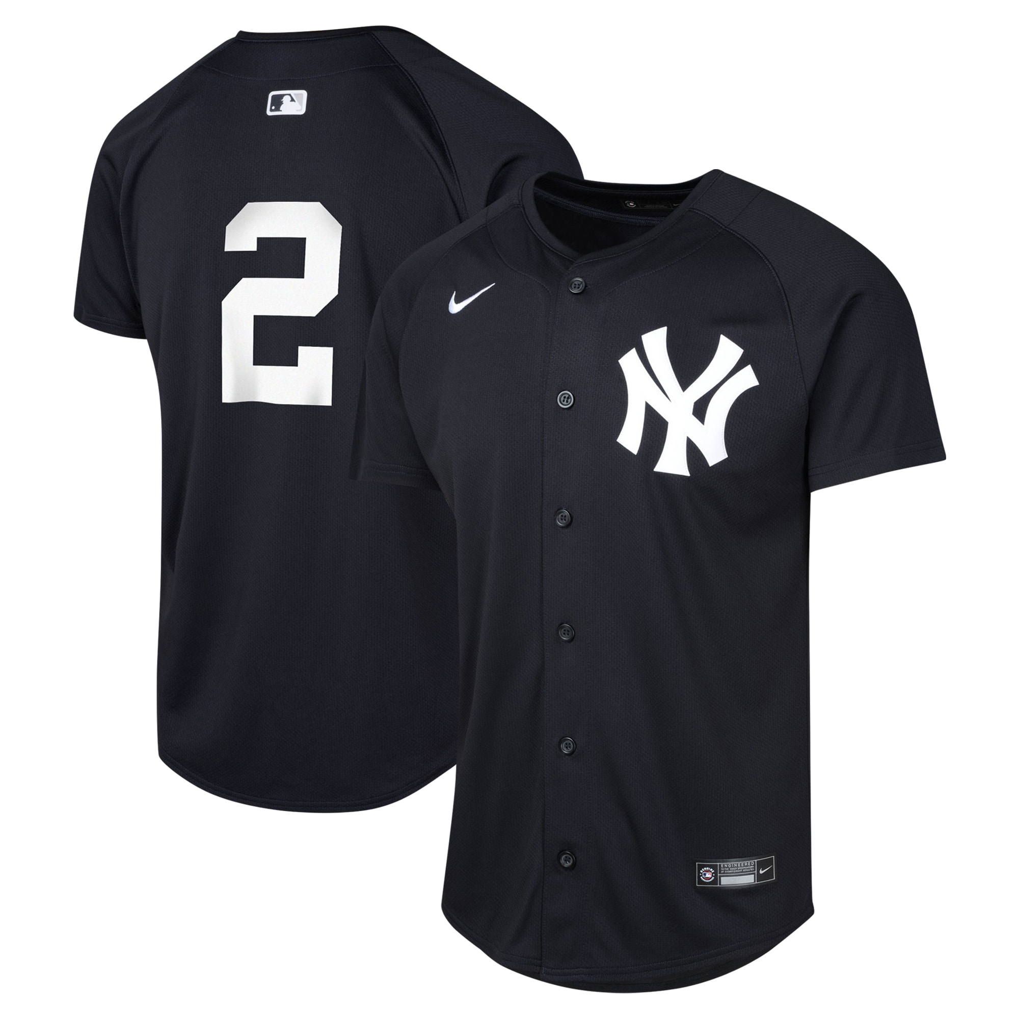Youth New York Yankees Derek Jeter Navy Alternate Limited Player Jersey