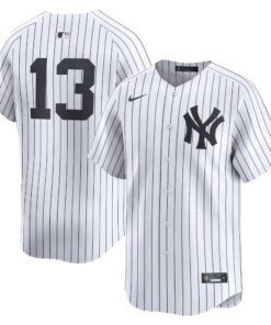 Youth New York Yankees Jazz Chisholm Jr. White Home Limited Player Jersey