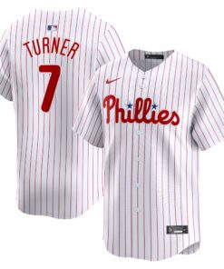 Youth Philadelphia Phillies Trea Turner White Home Limited Player Jersey
