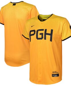 Youth Pittsburgh Pirates Gold City Connect Jersey