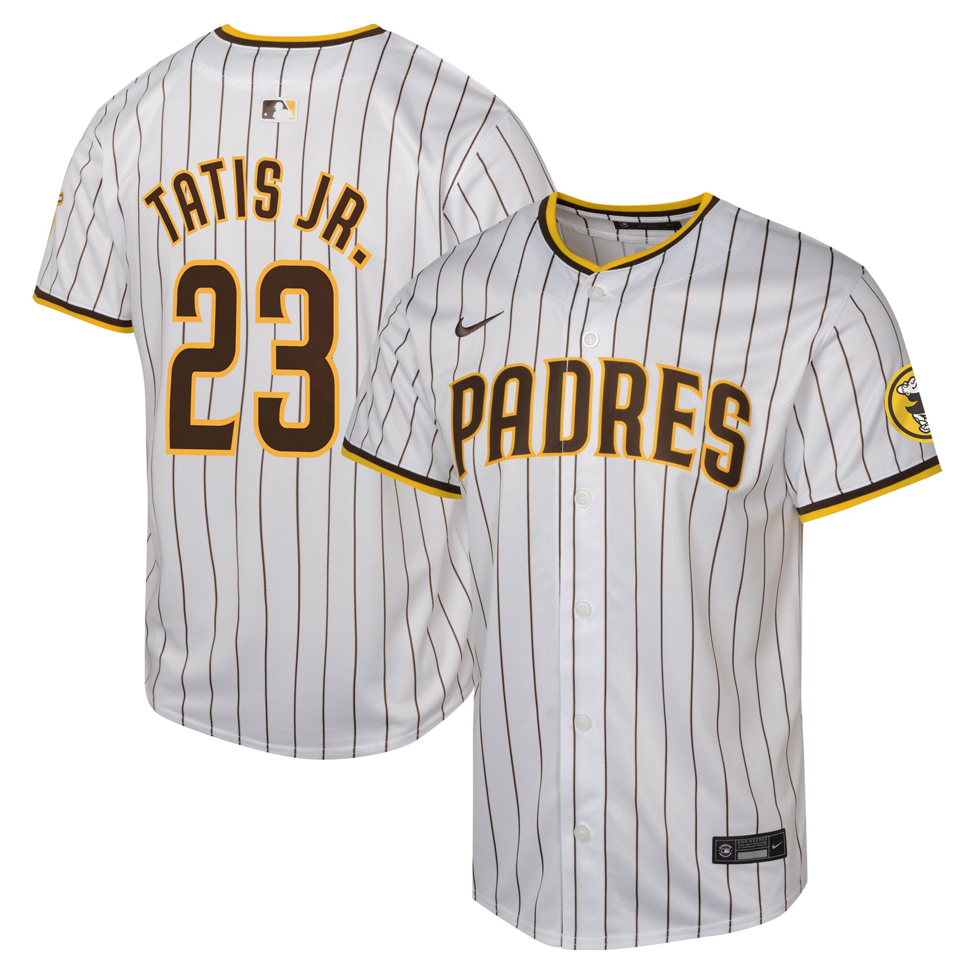 Youth San Diego Padres Fernando Tatis Jr. White Home Limited Player Jersey