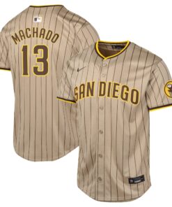 Youth San Diego Padres Manny Machado Sand Alternate Limited Player Jersey