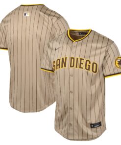 Youth San Diego Padres Tan Alternate Limited Jersey