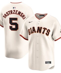Youth San Francisco Giants Mike Yastrzemski Cream Home Limited Player Jersey