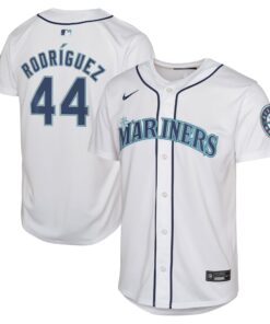 Youth Seattle Mariners Julio RodrÃ­guez White Home Limited Player Jersey
