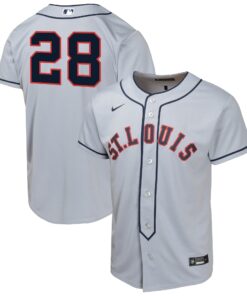 Youth St. Louis Cardinals Nolan Arenado Gray 2024 Rickwood Classic Limited Player Jersey