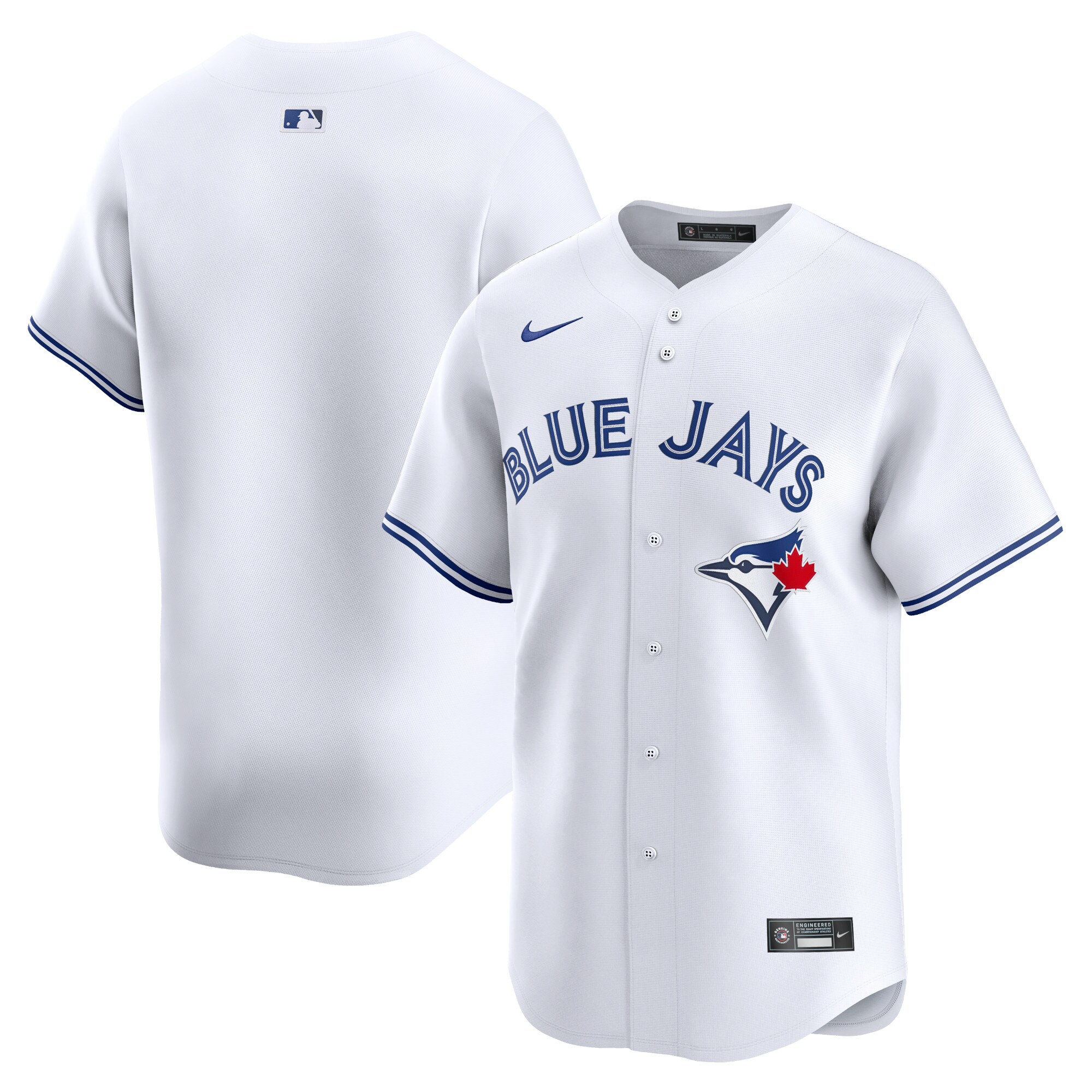 Youth Toronto Blue Jays White Home Limited Jersey