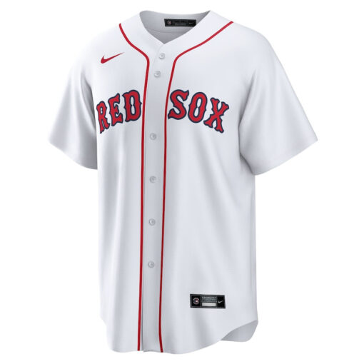 Yu Chang 20 Boston Red Sox Home Men Jersey - White - Image 2