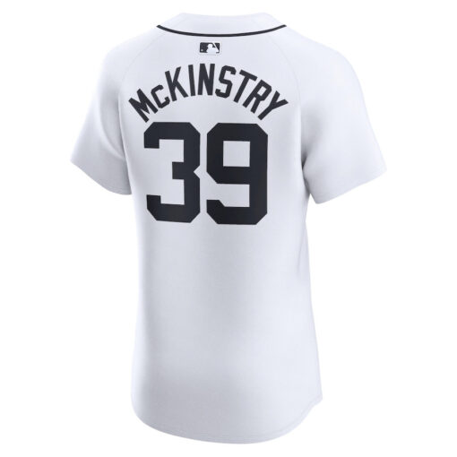 Zach McKinstry 39 Detroit Tigers Home Elite Player Men Jersey - White - Image 3