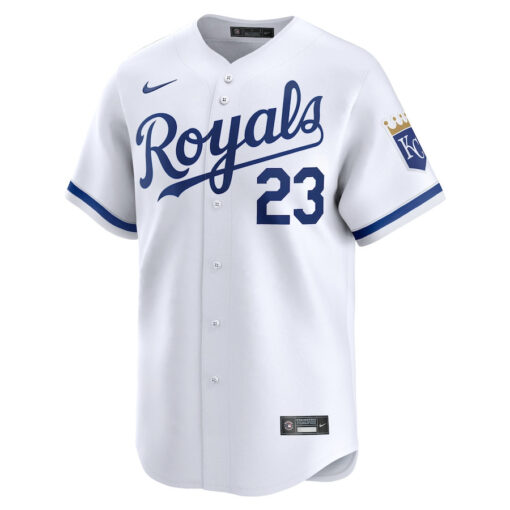 Zack Greinke 23 Kansas City Royals Home Limited Player Men Jersey - White - Image 2