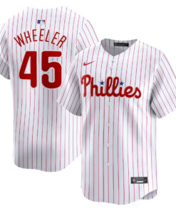 Zack Wheeler 45 Philadelphia Phillies Home Limited Player Men Jersey - White
