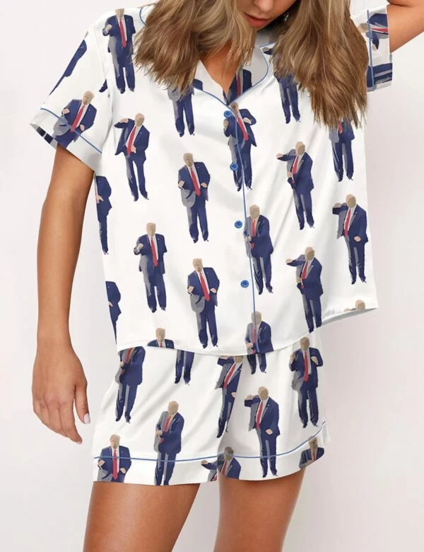 Viva America Satin Pajama Set - Image 2