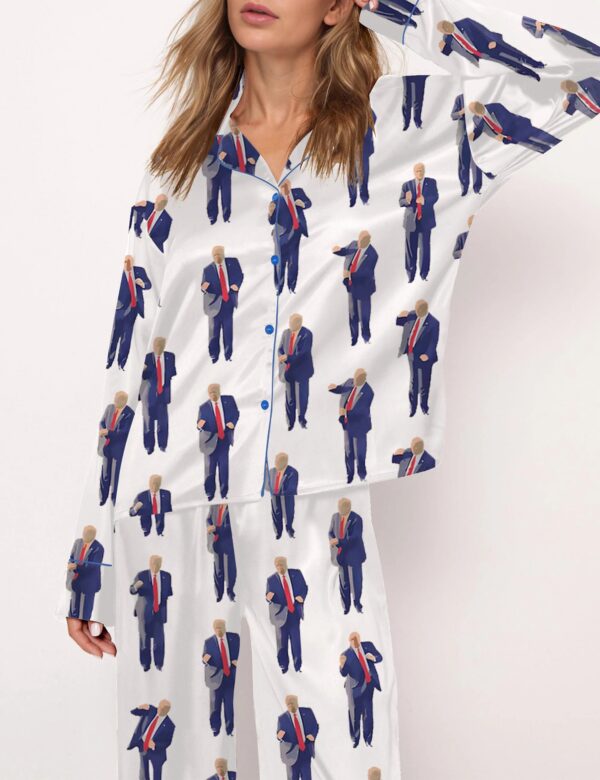 Viva America Satin Pajama Set - Image 4