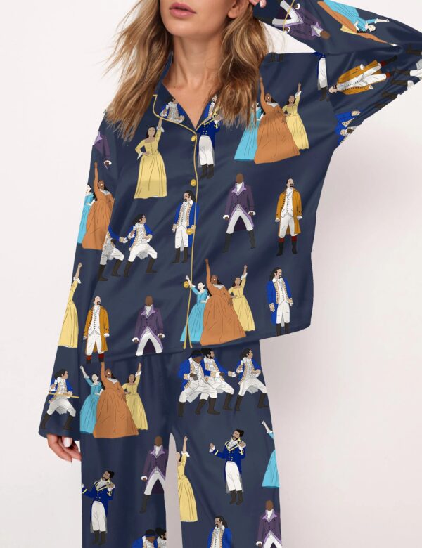 Hamilton Satin Pajama Set For Women - Image 6