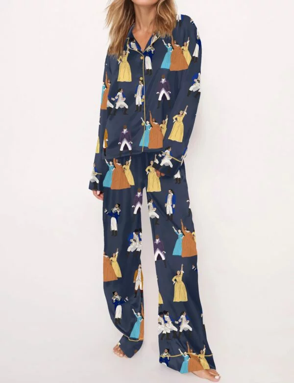 Hamilton Satin Pajama Set For Women - Image 10