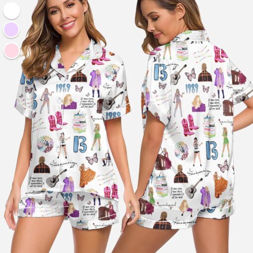 Women's & Teen Imitation Silk Satin Pajama Set