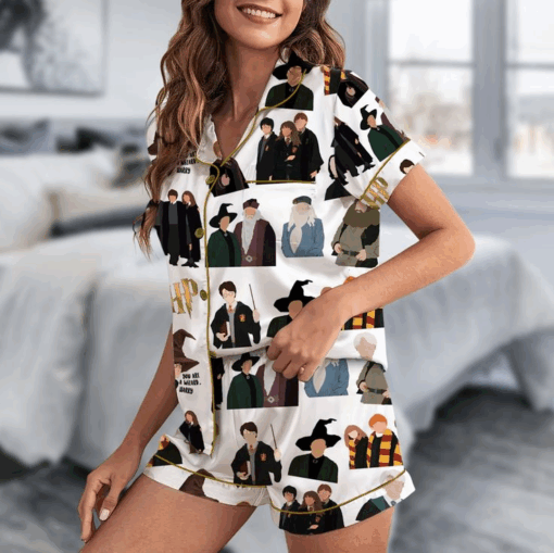 Rome Italy Travel Jubilee Satin Pajama Set For Women - Image 2