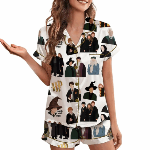 Rome Italy Travel Jubilee Satin Pajama Set For Women - Image 3
