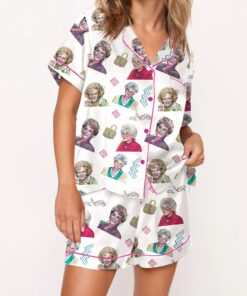 Golden Girls Satin Pajama Set