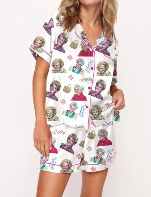 Golden Girls Satin Pajama Set
