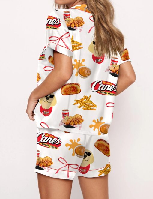 Raising Chicken Silky Satin Pajama Set For Women - Image 3
