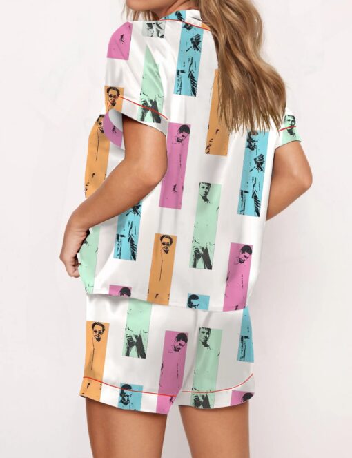 Backstreet Boy Silky Satin Pajama Set For Women - Image 4