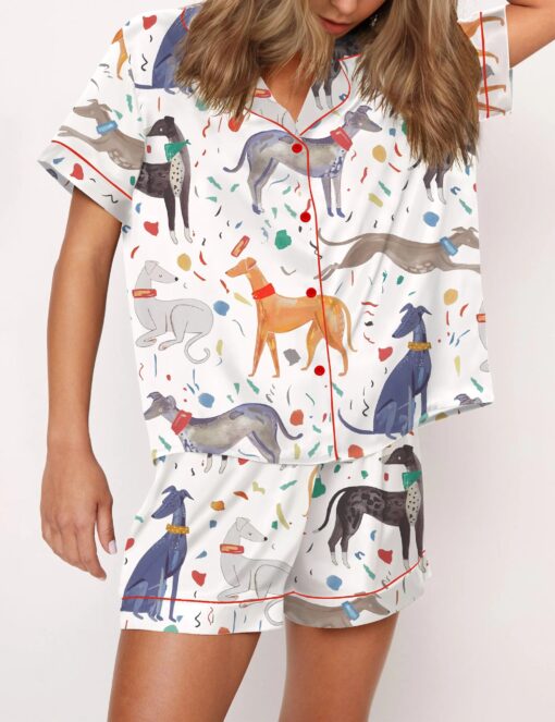 Sighthound Silky Satin Pajama Set For Women - Image 5