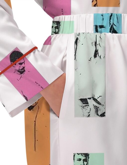 Backstreet Boy Silky Satin Pajama Set For Women - Image 6
