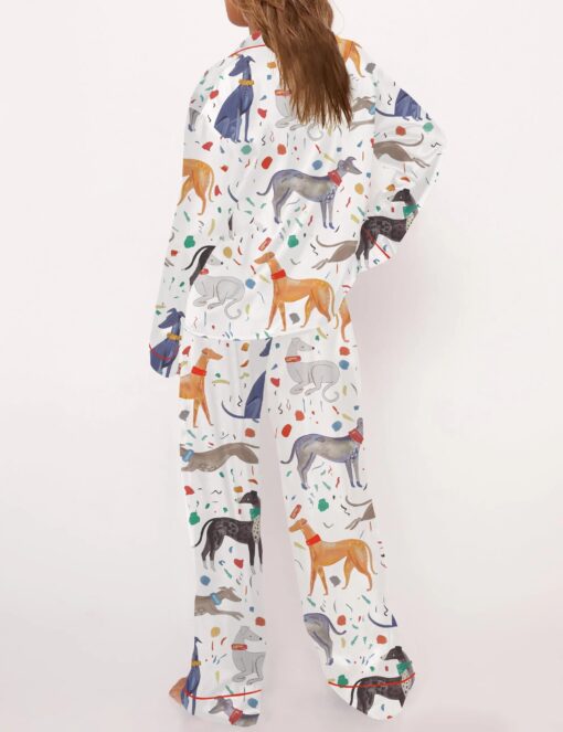 Sighthound Silky Satin Pajama Set For Women - Image 2