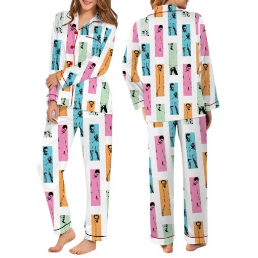 Backstreet Boy Silky Satin Pajama Set For Women - Image 5