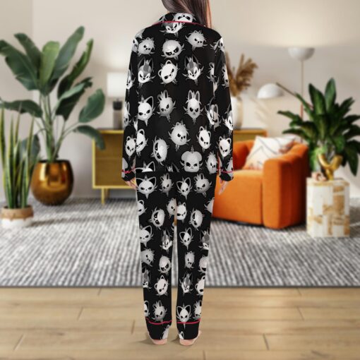 Stray Kid Satin Pajama Set For Women - Image 4