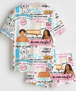 Alternative view of Women’s Mommy Satin Pajama Set For Women