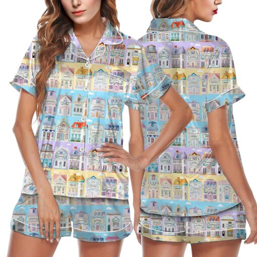 Lenox Spice Village Satin Pajama Set