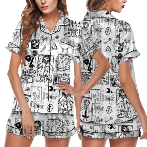 Coquette Coraline Satin Pajama Set For Women