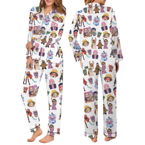 Demon Huntrix Satin Pajamas Set - Image 5
