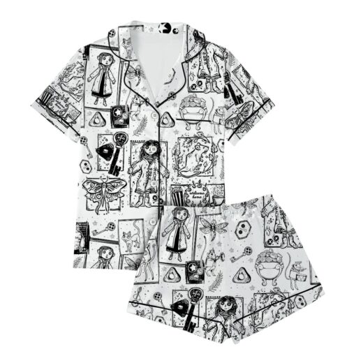 Coquette Coraline Satin Pajama Set For Women - Image 5