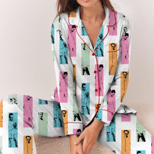 Backstreet Boy Silky Satin Pajama Set For Women - Image 6