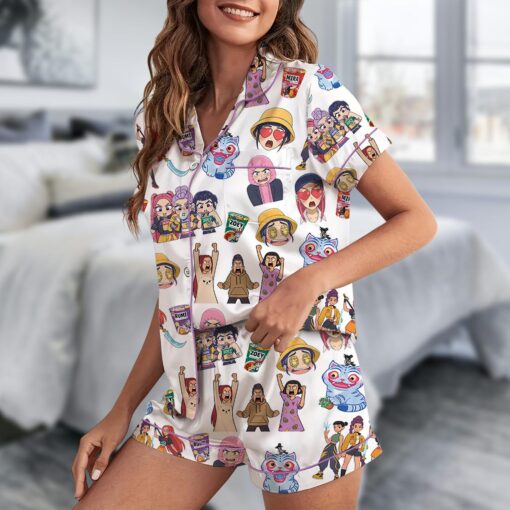 Demon Huntrix Satin Pajamas Set - Image 2