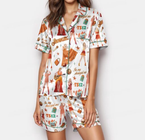 Life of a Showgirl TS12 Silk Satin Pajamas Set For Women