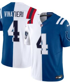 Adam Vinatieri Indianapolis Colts Split Vapor Limited Jersey - All Stitched