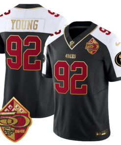 All Players San Francisco 49ers 50th Anniversary Patch Vapor Limited Jersey - Men