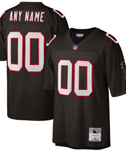 Atlanta Falcons Custom Black Jersey - All Stitched