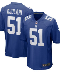 Azeez Ojulari New York Giants Royal Jersey - All Stitched