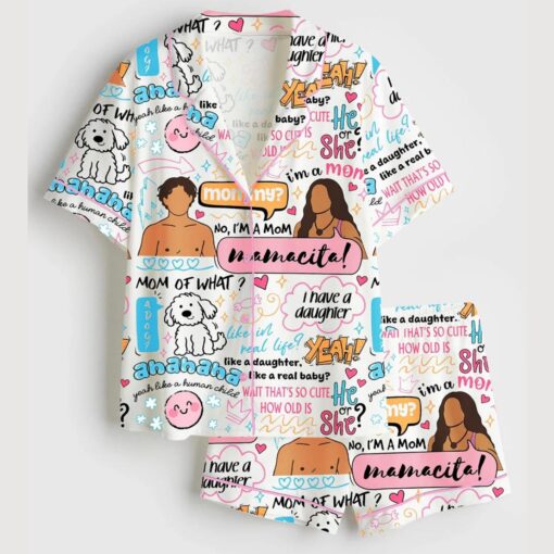 Women’s Mommy Satin Pajama Set For Women